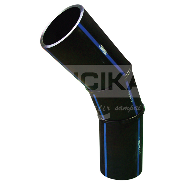 Elbow Rucika Black 45