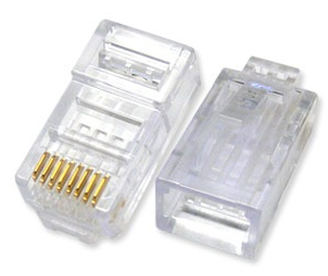 Connector RG 45/RJ 45