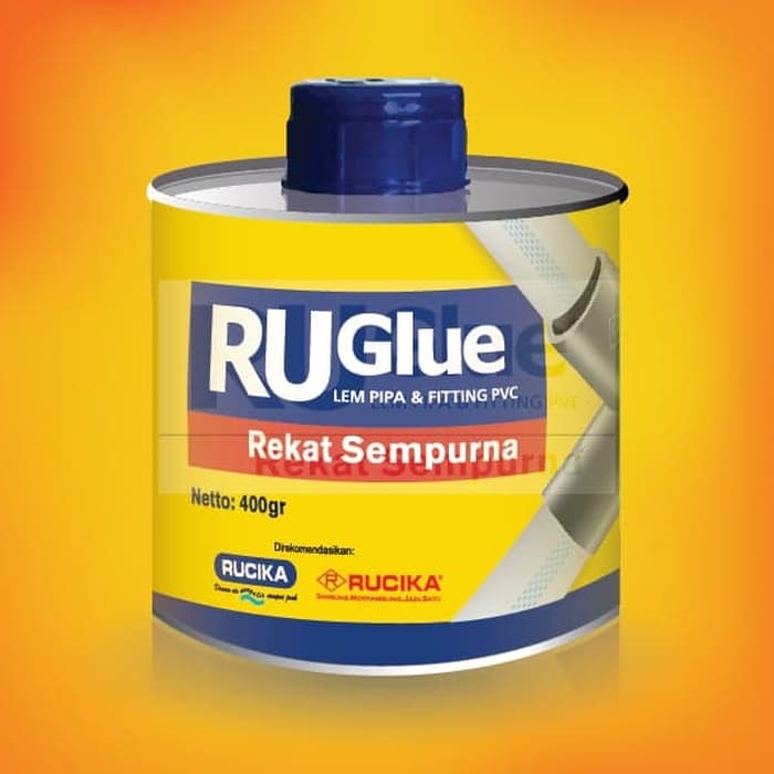 Lem PVC Merk RU Glue