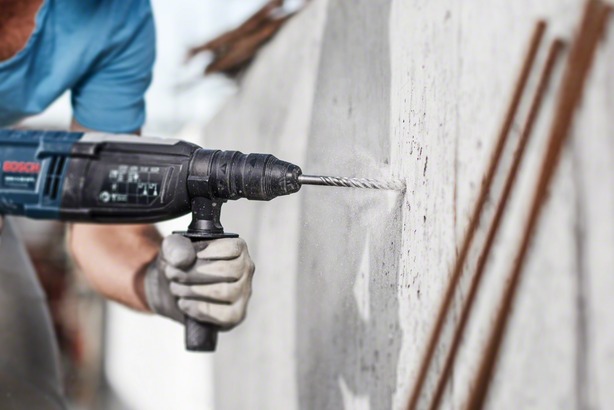 Mata Bor Beton Bosch yang Kokoh dengan Sistem Pembuangan Debu yang Efektif