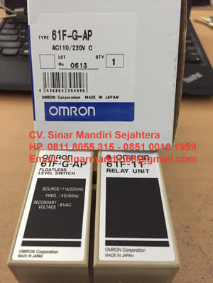 Water-Level-Control-1-Tangki-OMRON-61F-G-AP-1