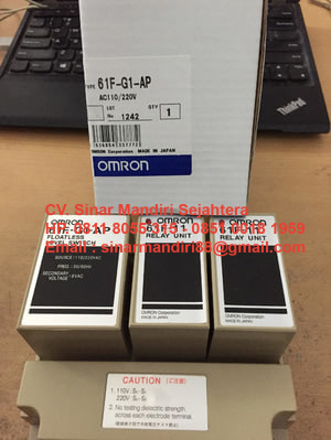 Water Level Control 2 Tangki OMRON 61F-G1-AP