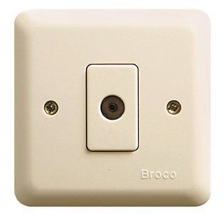 Outlet TV / Antenna Broco
