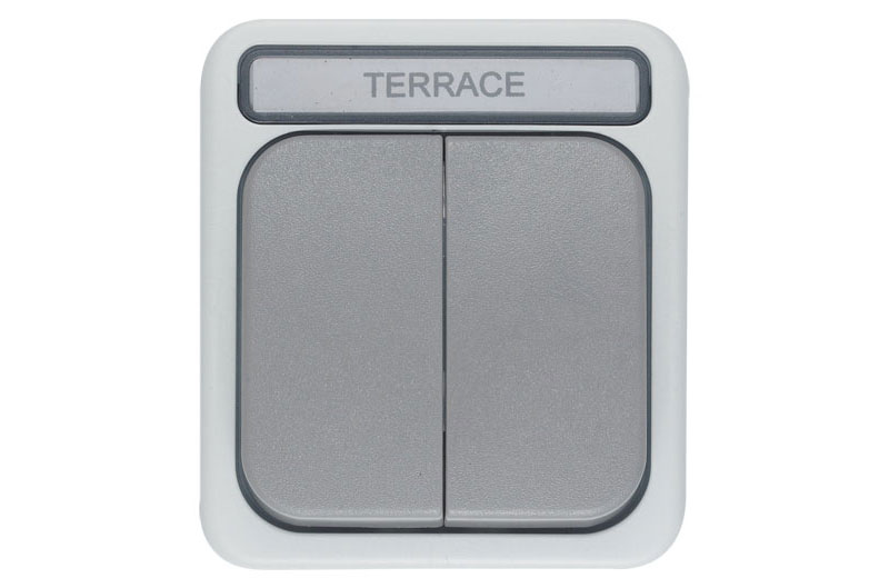 Saklar Seri Terrace Atlantis Broco / Double Switch Terrace Atlantis Broco