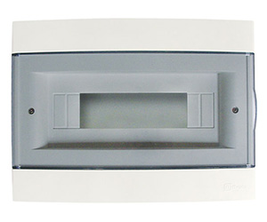 Box MCB Transparan 12 Grup Broco / MCB Box Transparent 12 Modules Broco