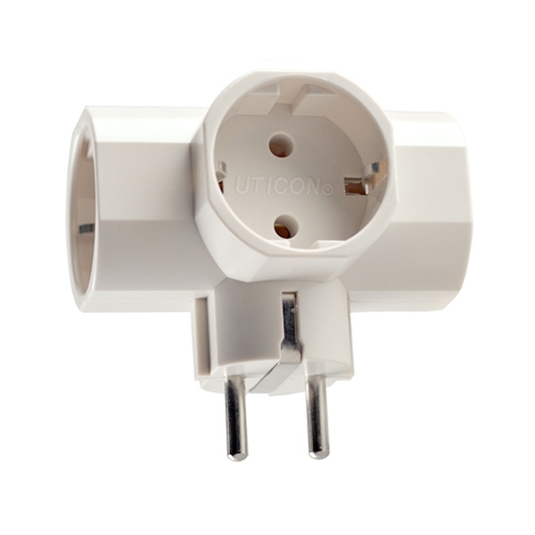 Cabang 3 Uticon / Three Way Socket Outlet