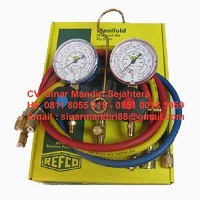 Manifold / Analizer Refco R22 / R134a / R404a / R410