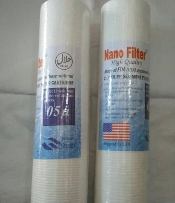 Filter Air Terbaik Pastinya Catridge Sedimen Filter Air Nanotech 10"